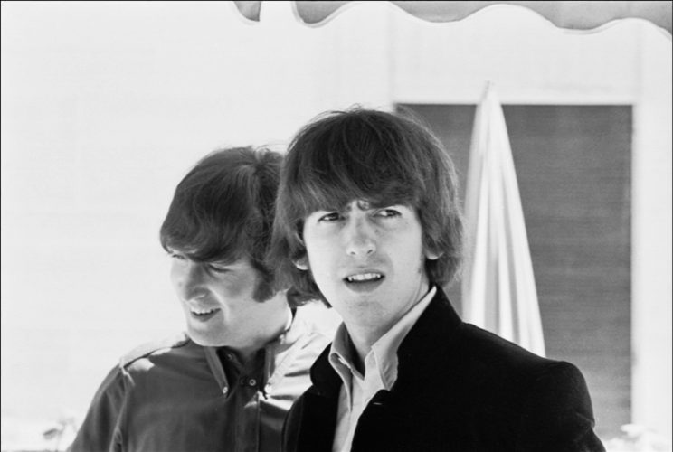 John Lennon & George Harrison, Gilles Caron
